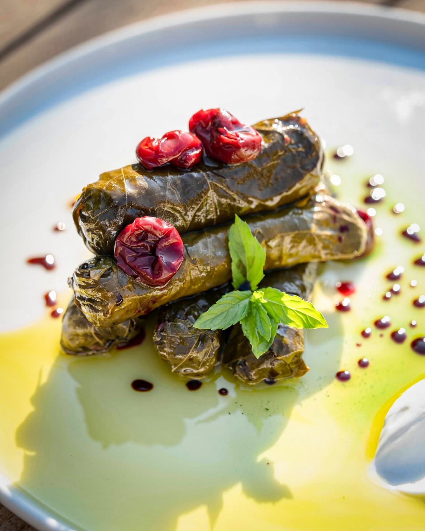 Vişneli yaprak sarma
