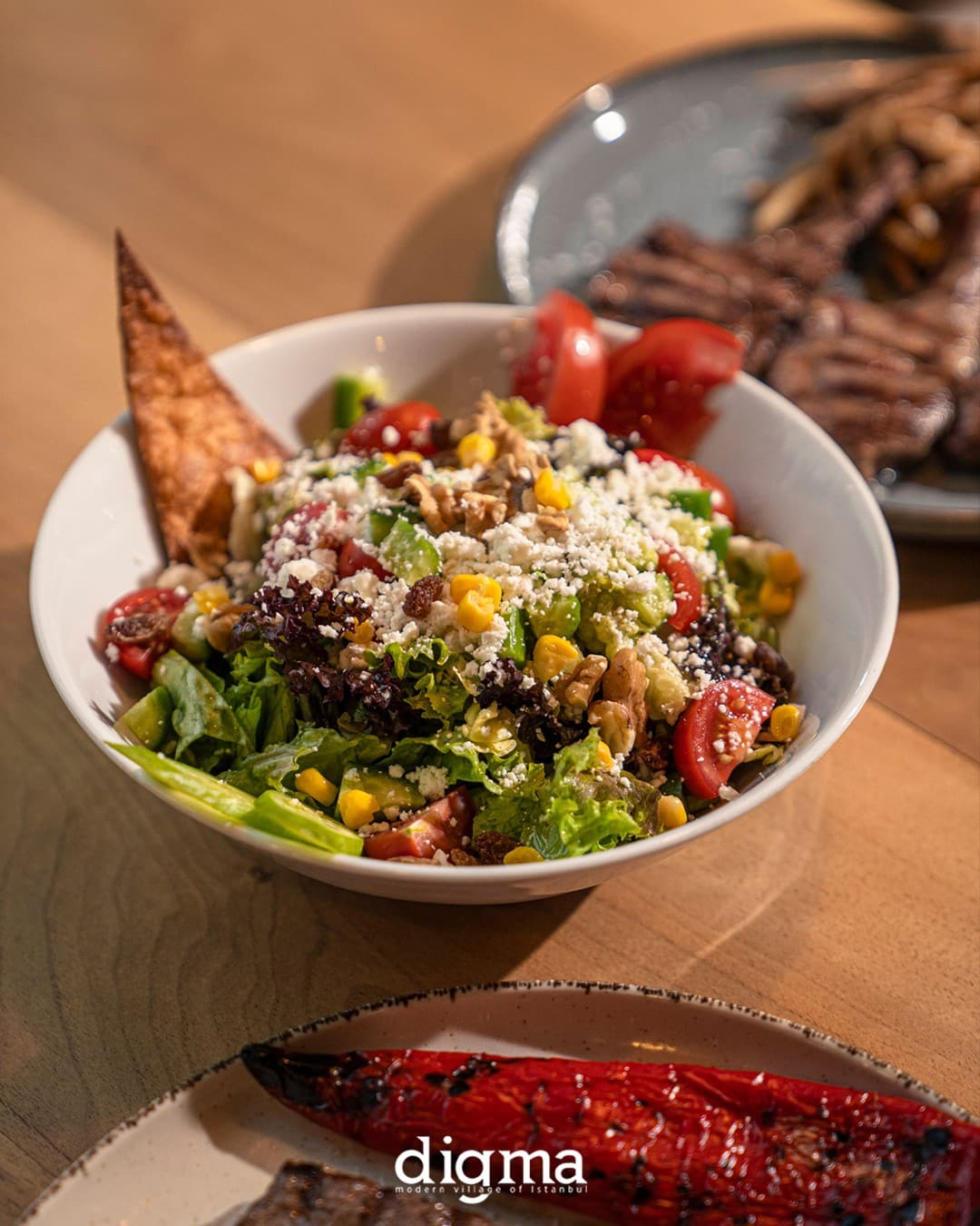 Tulum peynirli salata