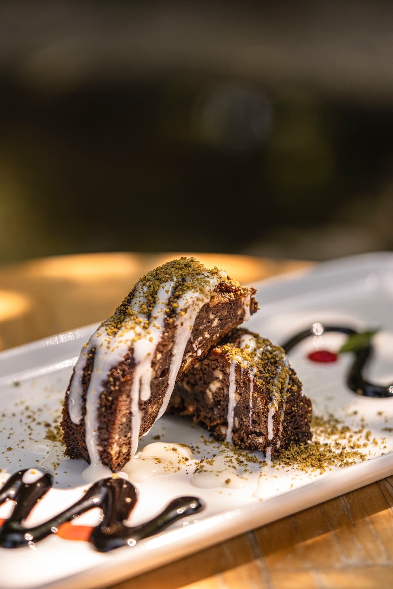 Fıstıklı brownie